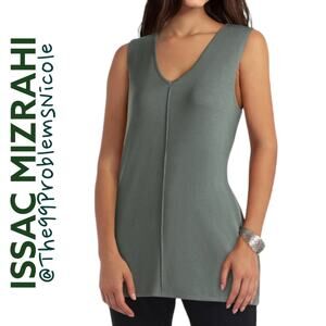 Isaac Mizrahi Sleeveless Shirt